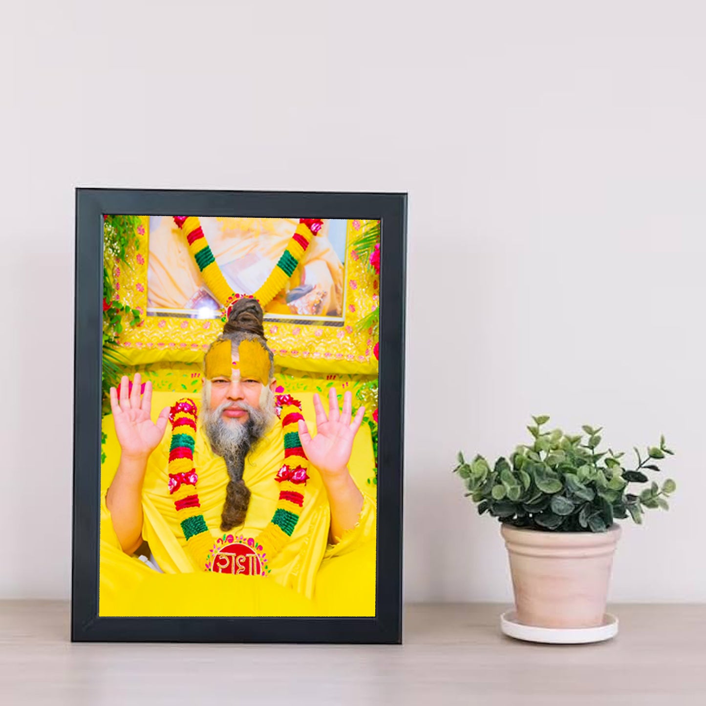 Premanand Maharaj Ji Photo Frame 8x12 inch Best Quality